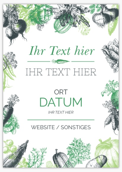 Designvorschau für Designgalerie: Werbeschilder aus Kunststoff Bauernhof & Landwirtschaft, A0 (841 x 1189 mm)