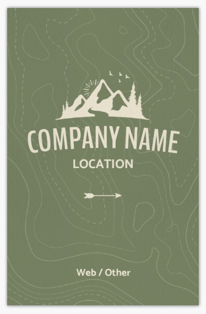 Design Preview for Design Gallery: Nature & Landscapes Natural Uncoated Business Cards