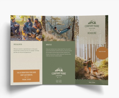 Design Preview for Design Gallery: Hunting & Fishing Folded Leaflets, Tri-fold DL (99 x 210 mm)