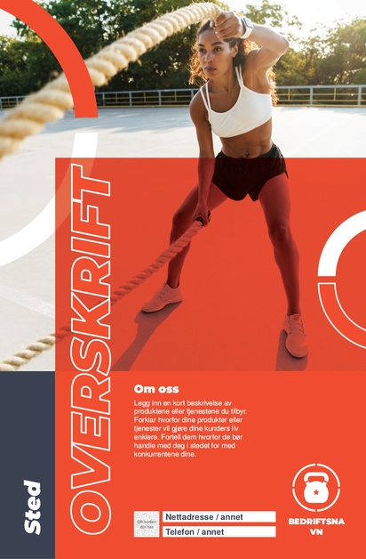 Forhåndsvisning av design for Designgalleri: Sport spesifikt Plakater, A3 (297 x 420 mm) 