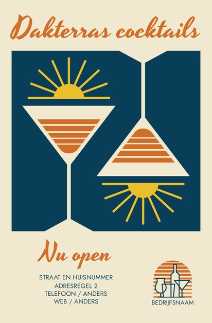 Voorvertoning ontwerp voor Ontwerpgalerij: Restaurants Posters, A3 (297 x 420 mm) 