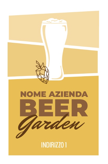 Anteprima design per Galleria di design: biglietti da visita in carta naturale per birra, vino e alcolici