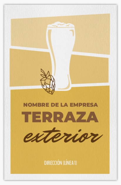 Vista previa del diseño de Galería de diseños de tarjetas de visita textura natural para cervezas, vinos y licores