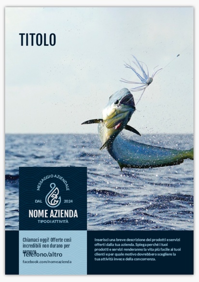 Anteprima design per Galleria di design: manifesti pubblicitari per caccia e pesca, A1 (594 x 841 mm) 