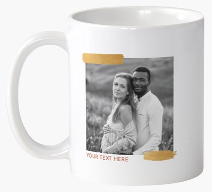 Design Preview for Design Gallery: Elegant Personalised Mugs, 325 ml  2 Sided