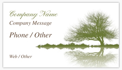 Design Preview for Design Gallery: Landscaping & Gardening Magnetic Business Cards