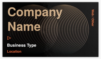 Design Preview for Music Standard Business Cards Templates, Standard (3.5" x 2")