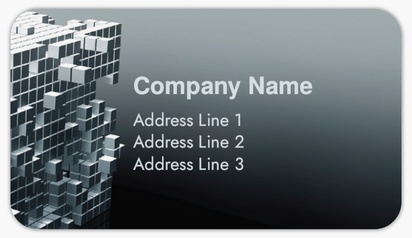 Design Preview for Design Gallery: IT Consulting Mailing Labels, 8.7 x 4.9 cm