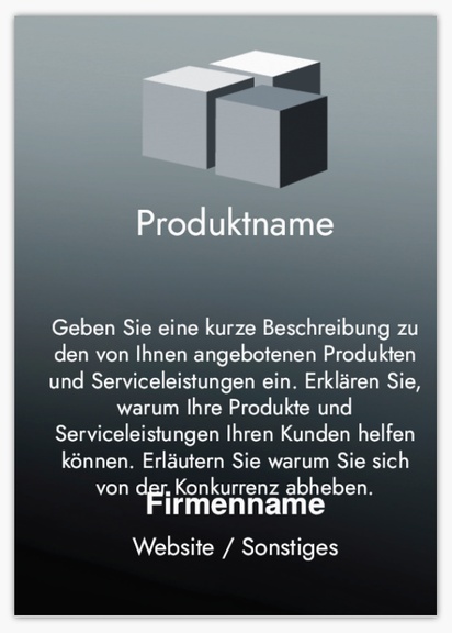 Designvorschau für Designgalerie: Etiketten auf Rolle Marketing & Kommunikation, Rechteckig 10,5 x 7,4 cm