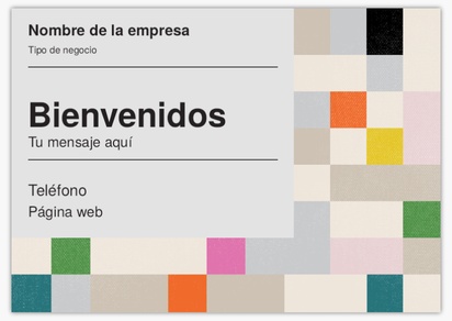 Vista previa del diseño de Galería de diseños de láminas en cartón pluma para marketing y relaciones públicas, A1 (594 x 841 mm)