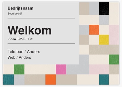 Voorvertoning ontwerp voor Ontwerpgalerij: Internet en communicatie Foamborden, A1 (594 x 841 mm)