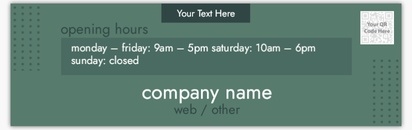 Design Preview for Design Gallery: Writing & Editing Vinyl Banners, 76 x 244 cm