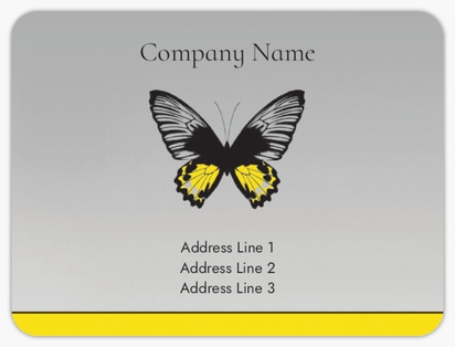 Design Preview for Design Gallery: Fashion & Modelling Mailing Labels, 10 x 7.5 cm