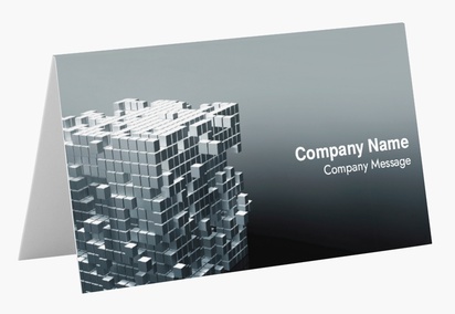 Design Preview for Design Gallery: Internet Communications Folded Business Cards