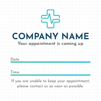 Design Preview for Design Gallery: Medical Professionals Natural Uncoated Business Cards