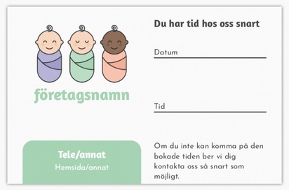 Förhandsgranskning av design för Designgalleri: Graviditet & barnafödsel Visitkort standard, Standard (85 x 55 mm)