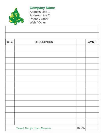Design Preview for Design Gallery: Landscaping & Gardening Notepads, 4" x 5.5"