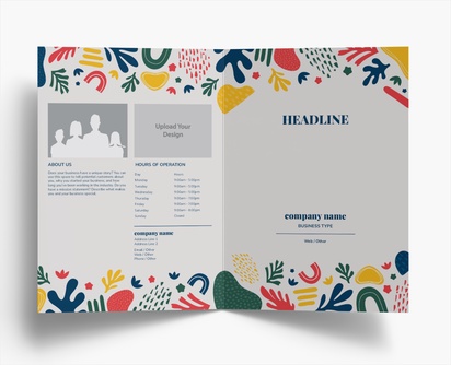 Design Preview for Design Gallery: Marketing & Public Relations Folded Leaflets, Bi-fold A4 (210 x 297 mm)