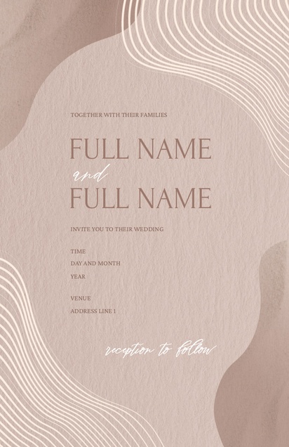 Design Preview for Design Gallery: Destination Wedding Invitations, Flat 11.7 x 18.2 cm