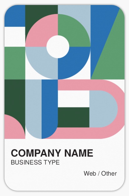 Design Preview for Design Gallery: Public Relations Rounded Corner Business Cards, Rounded Standard (85 x 55 mm)