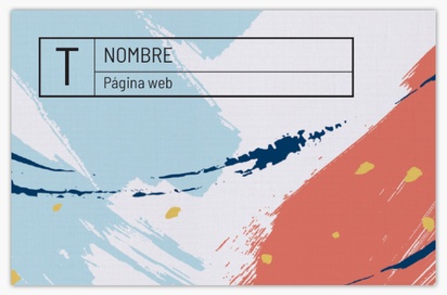 Vista previa del diseño de Galería de diseños de tarjetas con acabado lino para marketing