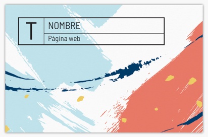 Vista previa del diseño de Galería de diseños de tarjetas de visita con acabado mate para marketing y relaciones públicas