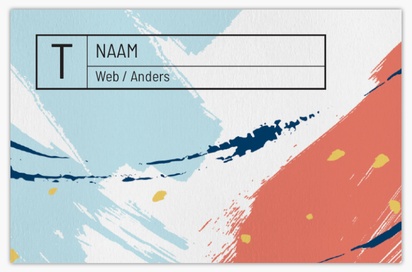 Voorvertoning ontwerp voor Ontwerpgalerij: Adverteren Visitekaartjes van natuurpapier