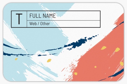 Design Preview for Design Gallery: Illustration Rounded Corner Business Cards, Rounded Standard (85 x 55 mm)