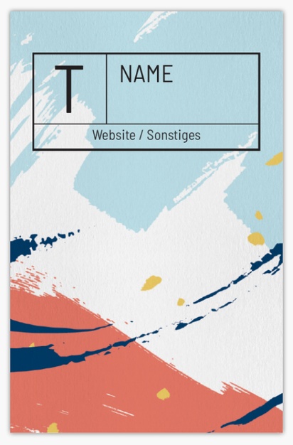 Designvorschau für Designgalerie: Naturpapier-Visitenkarten Illustration