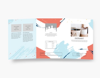 Forhåndsvisning av design for Designgalleri: Markedsføring og PR Flyere og brosjyrer, 3-fløyet A4 (210 x 297 mm)