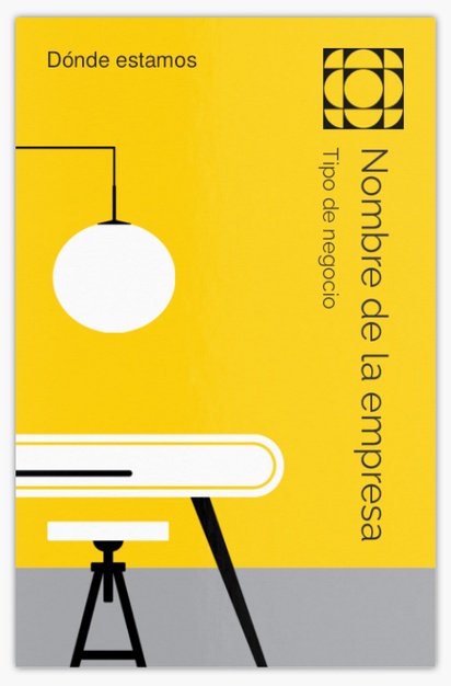 Vista previa del diseño de Galería de diseños de tarjetas de visita extragruesas para home staging, Standard (85 x 55 mm)