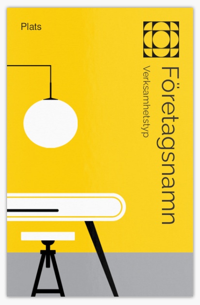 Förhandsgranskning av design för Designgalleri: Homestaging Extratjocka visitkort, Standard (85 x 55 mm)