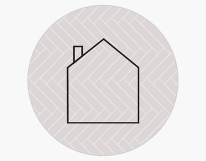 Design Preview for Design Gallery: House Constructions And Repairs  Custom Stickers, Round   3.8 x 3.8 cm