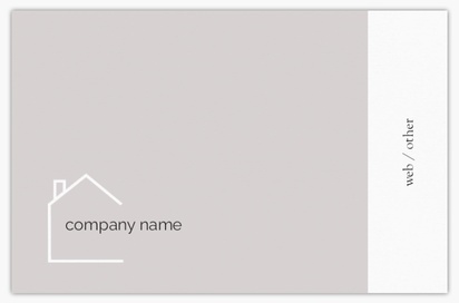 Design Preview for Design Gallery: Property & Estate Agents Recycled Matte Business Cards, Standard (85 x 55 mm)