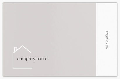 Design Preview for Design Gallery: Building Construction Ultra-Thick Business Cards, Standard (85 x 55 mm)