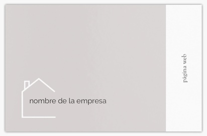 Vista previa del diseño de Galería de diseños de tarjetas de visita extragruesas para abogados del sector inmobiliario, Standard (85 x 55 mm)