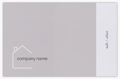 Design Preview for Design Gallery: Modern & Simple Linen Business Cards