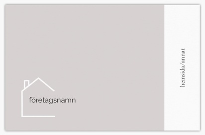Förhandsgranskning av design för Designgalleri: Bygg & anläggning Visitkort standard, Standard (85 x 55 mm)
