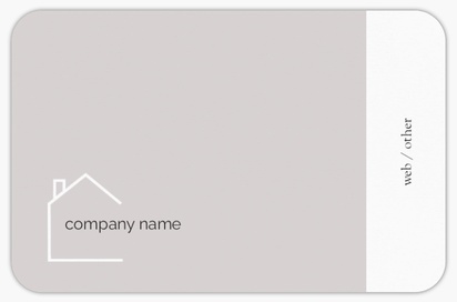 Design Preview for Design Gallery: Home Staging Rounded Corner Business Cards, Rounded Standard (85 x 55 mm)