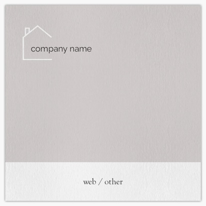 Design Preview for Design Gallery: Home Staging Natural Uncoated Business Cards