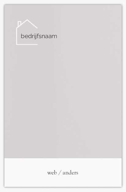 Voorvertoning ontwerp voor Ontwerpgalerij: Klusjesman Extra dikke visitekaartjes, Standaard (85 x 55 mm)