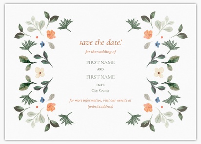 Design Preview for Design Gallery: Save the Date Flyers & Leaflets,  No Fold/Flyer A6 (105 x 148 mm)