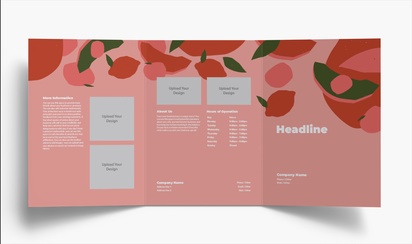 Design Preview for Design Gallery: Farmers Market Folded Leaflets, Tri-fold A4 (210 x 297 mm)