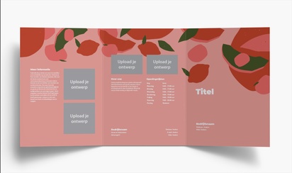 Voorvertoning ontwerp voor Ontwerpgalerij: Handwerk Folders, Drieluik A4 (210 x 297 mm)