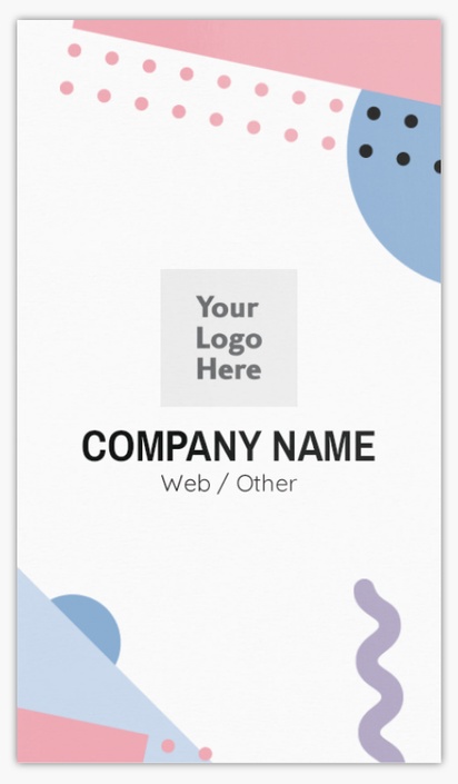 Design Preview for Design Gallery: Comedy Performance Premium Plus Visiting Cards