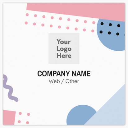 Design Preview for Design Gallery: Cosmetics & Perfume Square Business Cards