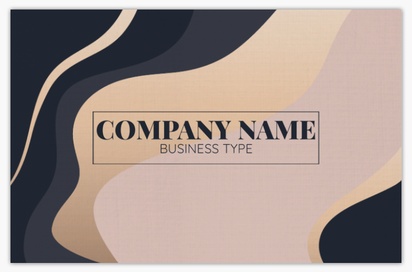 Design Preview for Design Gallery: Cosmetics & Perfume Linen Business Cards