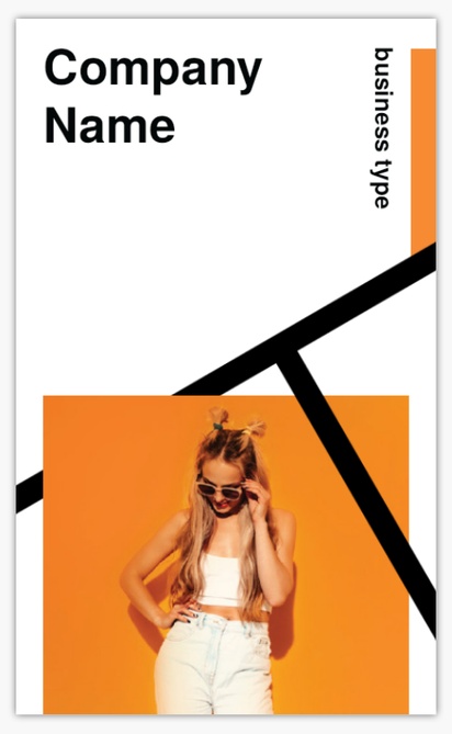 Design Preview for Design Gallery: Fashion & Modelling Standard Business Cards, Standard (91 x 55 mm)