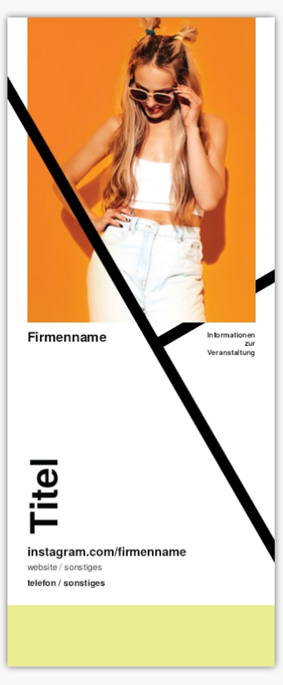 Designvorschau für Designgalerie: Roll-Up-Banner Marketing, 85 x 206 cm Economy