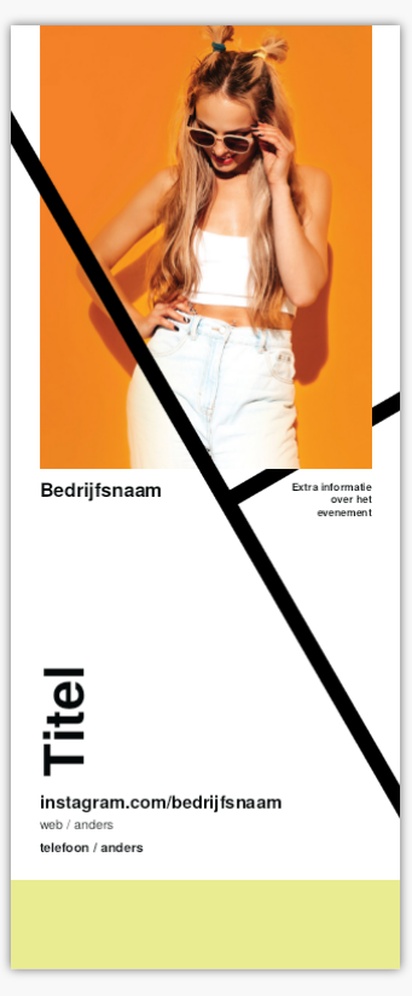 Voorvertoning ontwerp voor Ontwerpgalerij: Schoenen Roll-up banners, 85 x 206 cm Economy